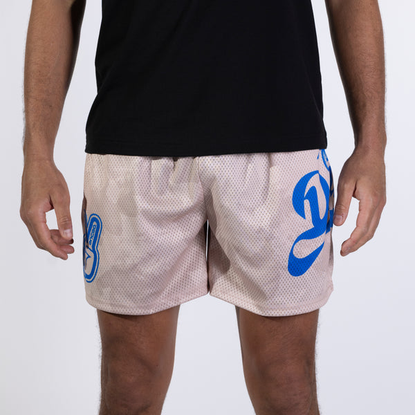 DEUCE MESH SHORTS | Vanilla – Deuce Brand Australia