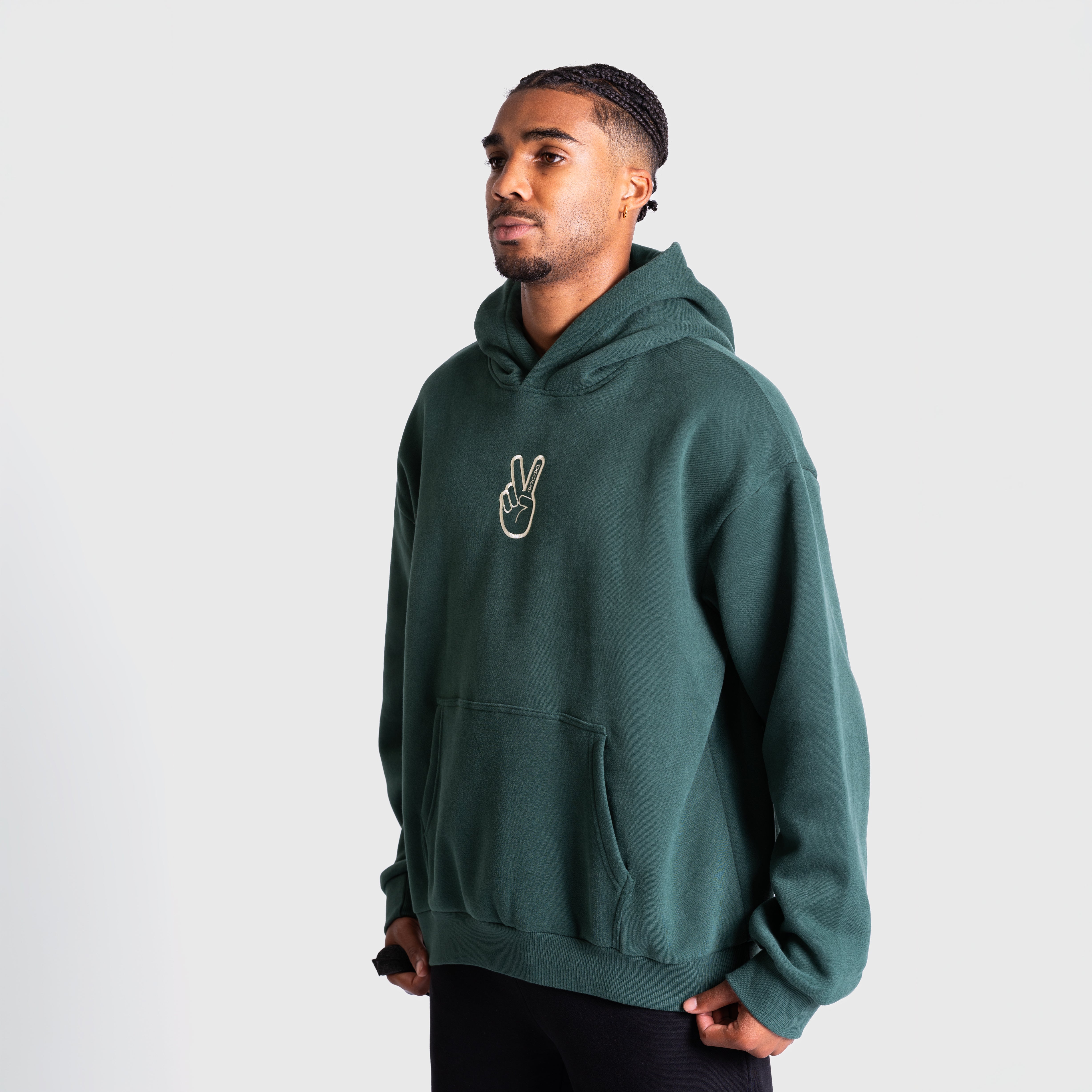【美品】deuce パーカー DEUCE PEACE HOODIE | Forest Green – Deuce Brand Australia