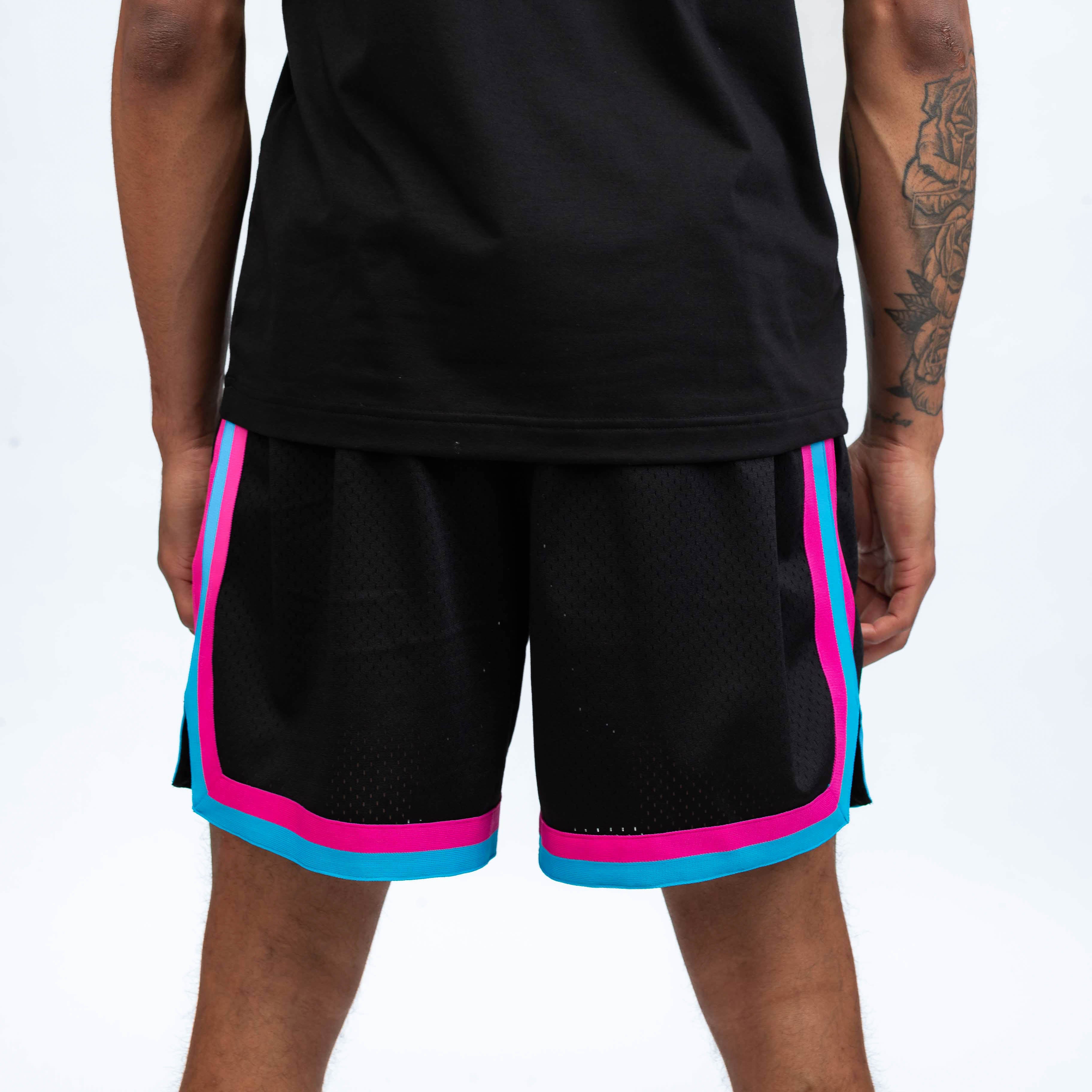 DEUCE VIBE SHORTS 2.0 | Miami Vice Black – Deuce Brand Australia