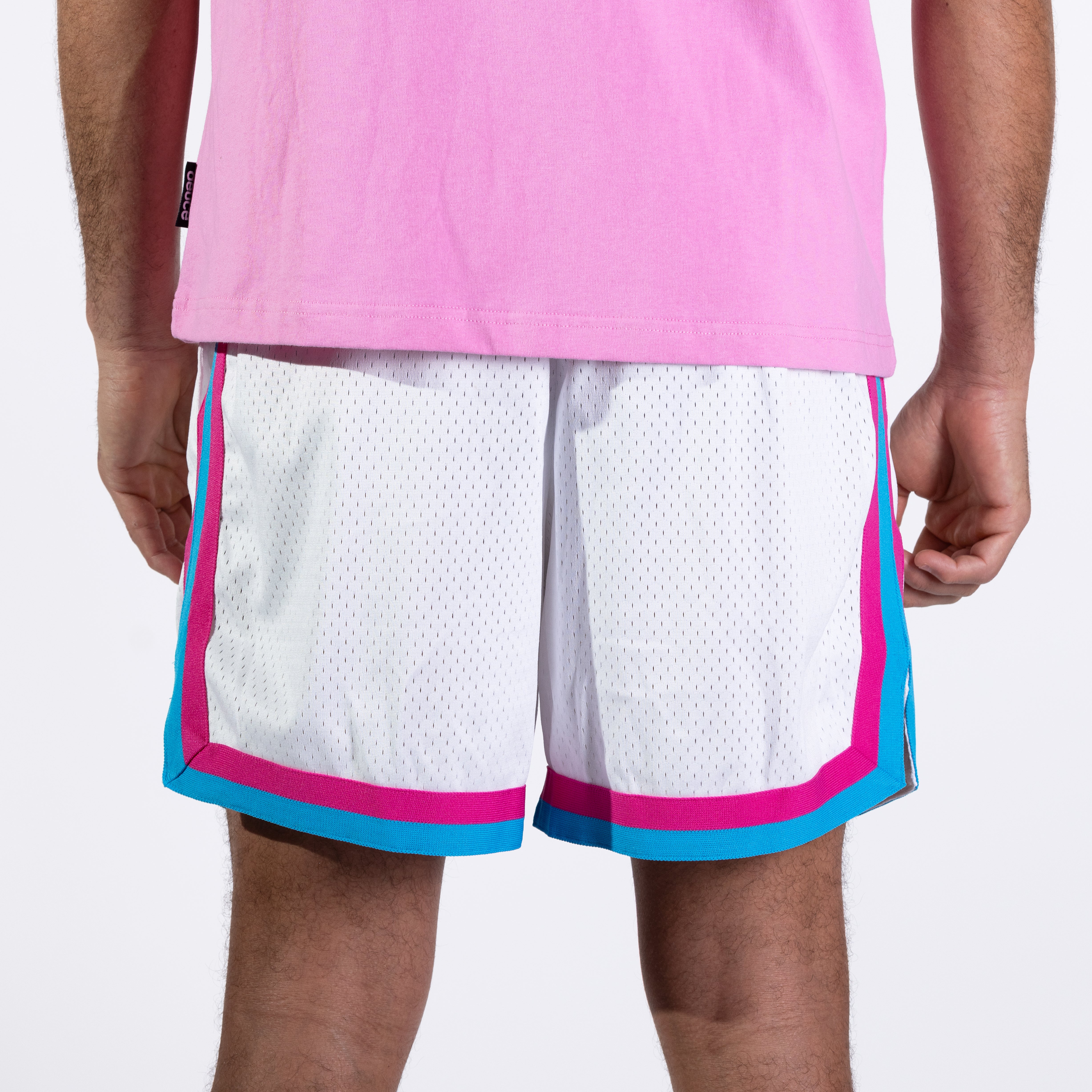 DEUCE VIBE SHORTS 2.0 | Miami Vice White – Deuce Brand Australia